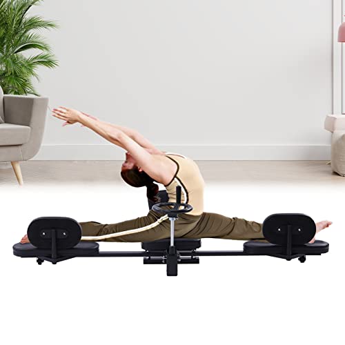 Leg Stretching Trainer, 3 Bar Split Stretching Machine Flexibility Leg Training Machine for Ballet Dance MMA Home Gym Exercise, Recommended Height Below 1.7m/5.58ft