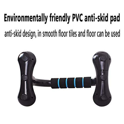 S Shape Push-up Stand Aluminium Alloy Home Fitness Chest Training Equipment