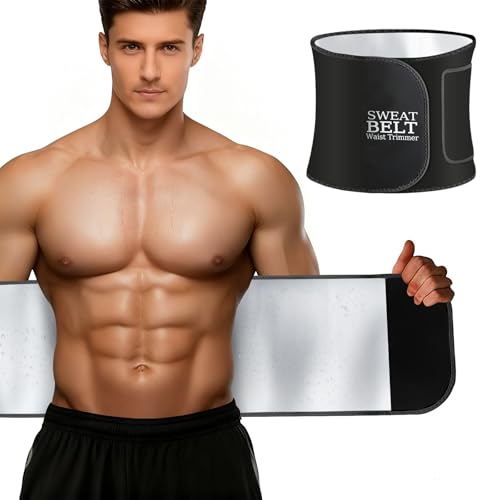 MORECOO Waist Trainer for Women Lower Belly Fat, Waist Sweat Band for Women, Belly Band Sweat Belt, Body Shaper, Stomach Wrap - color: 8.5" Wide Upgrade - Black, size: X-Large