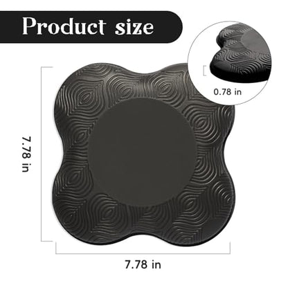 2 Packs Yoga Knee & Elbow Cushions - Extra Thick Foam for Knees, Elbows, Wrists, Hands & Head - Pilates & Kneeling Pads - Support Foam Pads for Women & Men