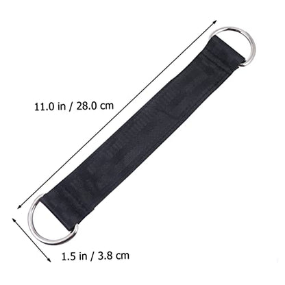 Kisangel 2 Pcs Connective Band Exercise Hanging Belts Lightweight Pullup Hanging Straps for Easy Installation and Storage Portable Fitness Aid for Home Travel