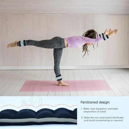 Ankle Weights for Women, 4 lbs Medium Intensity Adjustable Arm or Leg Weight Strap Set, Wrist Weight for Yoga, Walking, Aerobics, Jogging, Gym