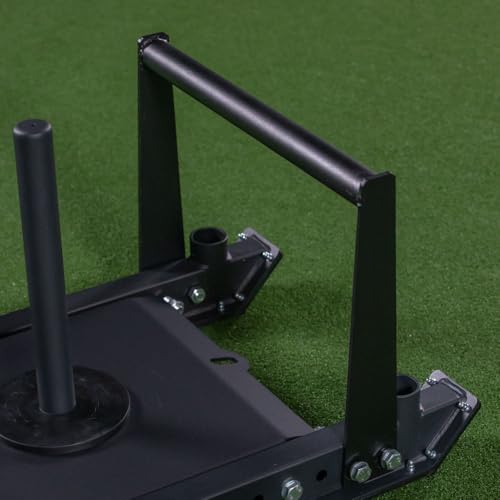 Titan Fitness High Bar Attachment Fits Pro Sled Core Unit, Push, Pull, or Drag Sled for Speed Training and Agility