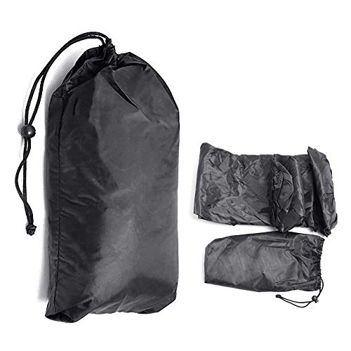 MioCloth Running Speed Chute Resistance Parachute 57 inch Powerchute Power Training Umbrella Sprint Soccer Trainer Core Training Runner Football Soccer Drilling Fitness Athlete Explosive Power Black