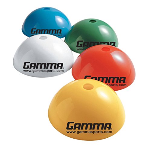 Gamma Sports Court Training Essentials, Courts Spots, Dome Cones, Disc Cones, Mini Court Lines, Pickleball Training, Tennis Training, Racquet Sports, Durable, All Levels of Play!