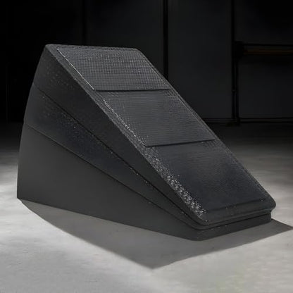 Slant Board for Calf Stretch - 3-Level Foam Ramp Plate, Non-Slip Stretching Support Tool for Yoga Pilates Training, Lightweight Recovery Aid | Home Gym Fitness Flexibility Balance Strength