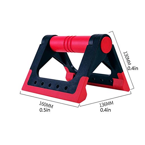 Non-Slip Foldable Pushup Handles Bar Stands with Padded, Great for Push-up Workout
