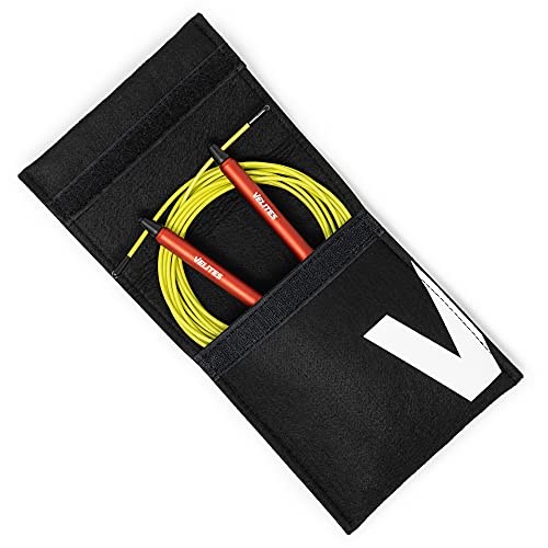 Velites - Fire 2.0 Official CrossFit® Games Jump Rope - Carry bag included - Single and double unders jumps