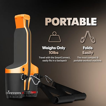 MAXPRO Fitness: Cable Home Gym | Smart Connect - color: Sport Orange