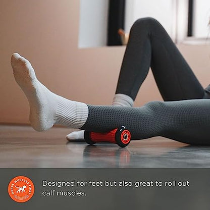 Tiger Tail Footsie Foot Massage Roller Tool, Stretch Sore Foot Muscles, Relieve Plantar Fasciitis, Increase Circulation, and Soothe Cramping