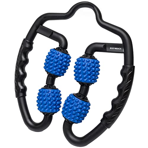 Body Back FSA Eligible Trigger Point Pressure Roller Massager for Forearm, Elbow, Hand, Arm, and Leg. Deep Tissue Handheld Self Massager for Tennis Elbow, Golfers, Athletes Myofascial Release