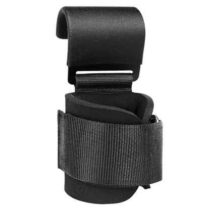 Weight Lifting Hooks (Pair) - Heavy Duty Lifting Wrist Straps, Hand Grip Support for Deadlifts, Pull Ups, Shrugs, Weightlifting Hooks Gym Gloves for Men and Women
