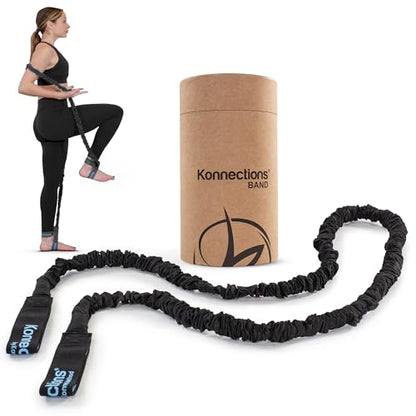 Konnections Fabric Covered Resistance Band Revolutionary Pilates Enhancement Tool for Strength, Flexibility and Precision