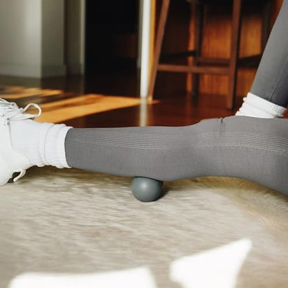 Tiger Ball Peanut 2.4 Foam Roller – Deep Tissue Massage Ball for Back & Neck, Myofascial Trigger Point Therapy Tool, Dual Silicone Balls with Gription – Compact, Portable, Non-Slip Recovery Roller
