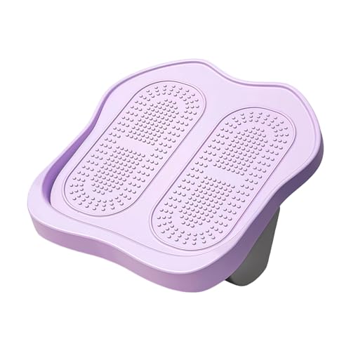 Folding Calf Stretching Platform for Compact Storage and Flexibility Ergonomic Stretcher Stretch Leg Stretcher - color: purple