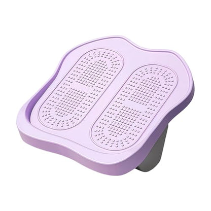 Folding Calf Stretching Platform for Compact Storage and Flexibility Ergonomic Stretcher Stretch Leg Stretcher - color: purple