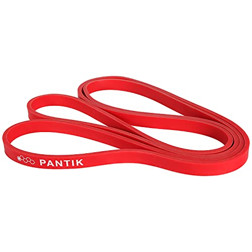 Resistance Bands for Women and Men Pull up Bands Exercise Loop Band for Body Stretching Powerlifting Yoga Pilates Resistance Training - color: red