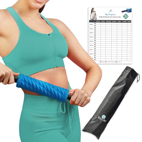 Post Liposuction Massager – Lymphatic Drainage Massager for Post Lipo Surgery – Quality EVA Material - Ridges and Grooves for Post-Op Recovery, Ideal Liposuction Recovery Supplies