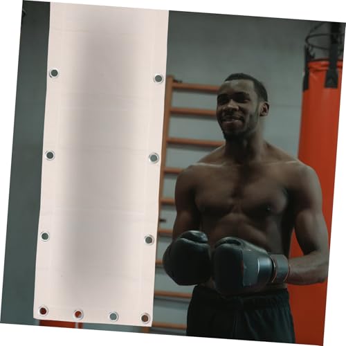 Zerodeko Fitness Triplet Sandbag Empty Boxing Training Bag 110x40cm Wall-Mounted Workout Sandbag for Martial Arts and Combat Boxing Fitness