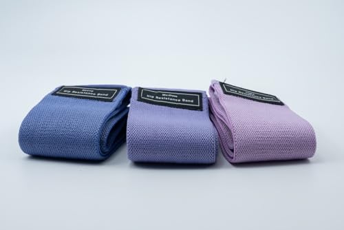 – Premium Booty Resistance Bands Set for Women | Non-Slip Fabric Exercise Bands | Home Gym, Glutes, Legs & Hip Workouts | Includes Carry Bag