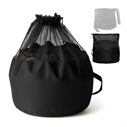 J Bryant Extra Large Battle Rope Storage Bag – Heavy-Duty Carry Sack for Training Ropes, Jump Ropes & Gym Accessories