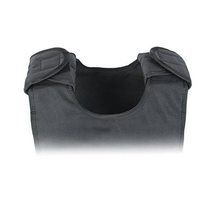 RUNmax 20LBS - 150LBS Adjustable Weighted Vest Wtih Shoulder Pads Option for Men and Women - size: One Size
