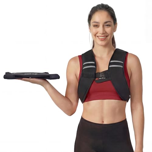 Zelus Weighted Vest for Women Men, Washable Z-Fit Weighted Vest 5/10/15lb - color: Black, size: 15 LB