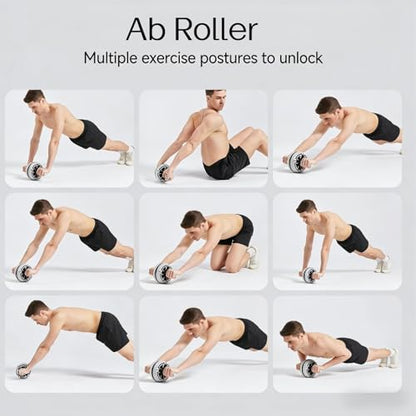 auto rebound ab roller intelligent brake ab wheel adjustable distance ab roller 70cm 100cm 150cm core trainer abs obliques home gym anti slip removable handle ergonomic grip progressive ab wheel compact abdominal roller beginner advanced core workout equi