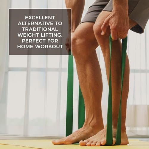 Aeromat Elite Power Band - Long Resistance Bands for Working Out, Pull Up Assistance Bands, Exercise Band, Gym Bands, Workout Bands Resistance for Men & Women