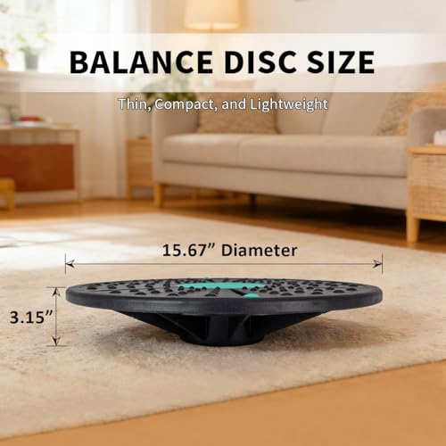 VHUNLUN Balance Board Balance Training Exercising Birthday Gift Core Training Exercise Balance Stability Trainer for Home Gym