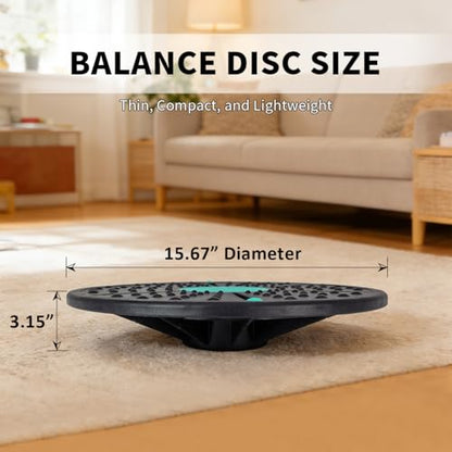 VHUNLUN Balance Board Balance Training Exercising Birthday Gift Core Training Exercise Balance Stability Trainer for Home Gym