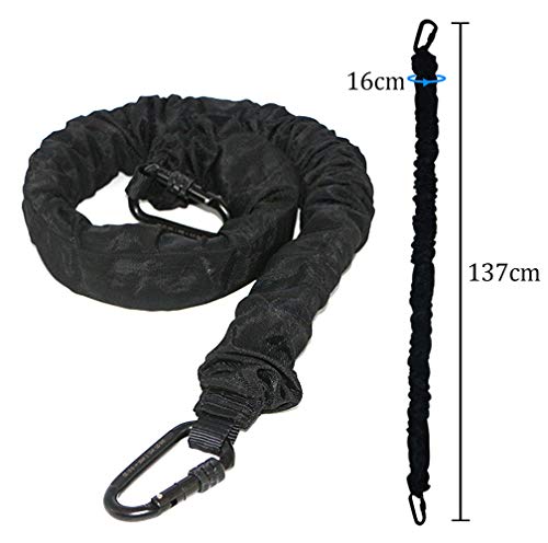 Pro Yoga Resistance Band - Heavy Duty Bungee Cord for Home Gym, Pilates & Agility Training (4 Weight Classes) - style: Weight Class -3