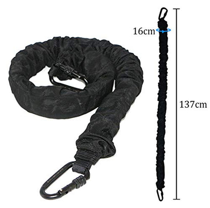 Pro Yoga Resistance Band - Heavy Duty Bungee Cord for Home Gym, Pilates & Agility Training (4 Weight Classes) - style: Weight Class -3