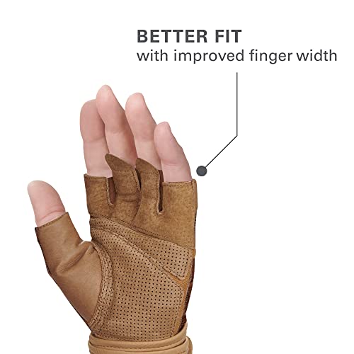 Harbinger Pro Wristwrap Gloves 2.0 for Weightlifting, Training, Fitness, and Gym Workouts with Wrist Support
