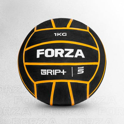 FORZA Weighted Water Polo Ball – Strength & Endurance Training, Premium Rubber, Grip+ Technology