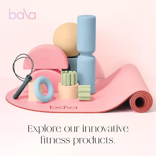 Bala Bangles Wrist & Ankle Weights for Women & Men, Home Gym Equipment - color: Blush, size: 2 LB