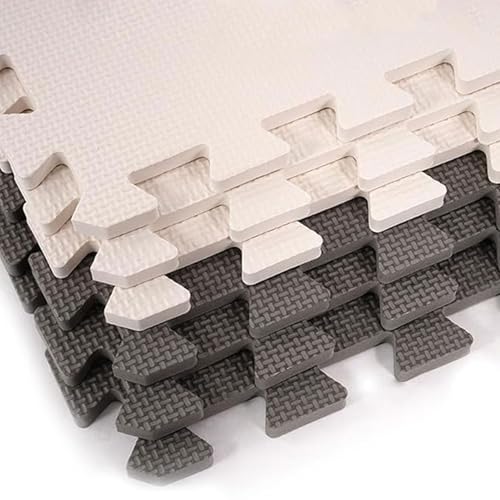 BalanceFrom Foam Floor Tiles for Kids - Non-Toxic Comfortable Baby Play Mat and Interlocking Foam Tiles for Crawling & Development, Soft Play Mat for Babies, 36 Tiles Cover 36 SQ SF