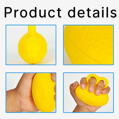 Hand Grip Strengthener for Seniors,Hand Exercise Ball for Patient Recovery Elderly Stroke Arthritis Physical Therapy Anxiety Stress Relief Pressure Squeeze for Yoga Muscles Massage