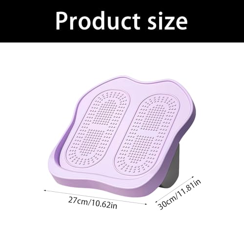 Folding Calf Stretching Platform for Compact Storage and Flexibility Ergonomic Stretcher Stretch Leg Stretcher - color: purple