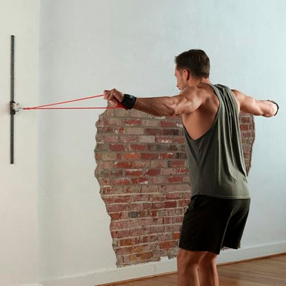 Arm Pro Bands Baseball Softball Resistance Training Bands - Arm Strength, Pitching and Conditioning Equipment, Available in 3 Levels (Youth, Advanced, Elite), Anchor Strap, Door Mount