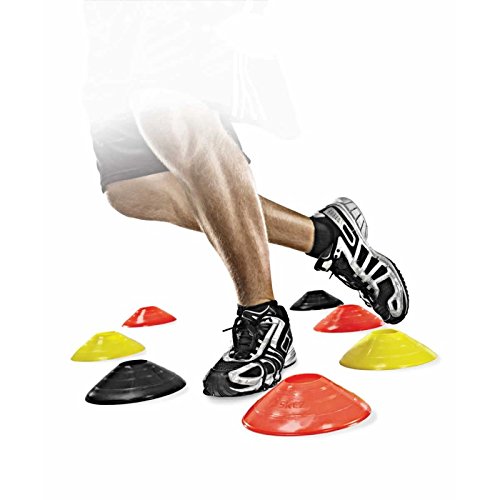 SKLZ Agility 2-Inch High-Visibility Cones for Training and Drills, Set of 20 - size: One Size