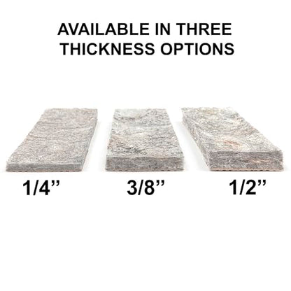 Mohawk Home Non Slip Rug Pad 2' x 6'- 1/4" Thick Felt + Latex Rubber Gripper - Dual Surface Cushion for Hardwood, Carpet, Tile Floors, Made in USA - size: 2' x 6' (Rectangular), style: 1/4 Inch Dual Surface Rug Pad