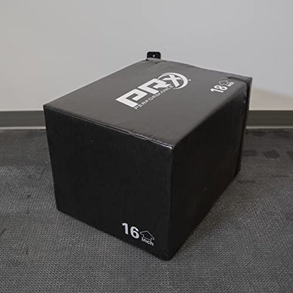 PRx Performance 3-in-1 Plyo Boxes, Plyometric Jump Training and Conditioning Box for All Athletes Soft Foam 16"/18"/24", Soft Foam 20"/24"/30" and, Wood 20"/24"/30" - color: Soft 20x24x30
