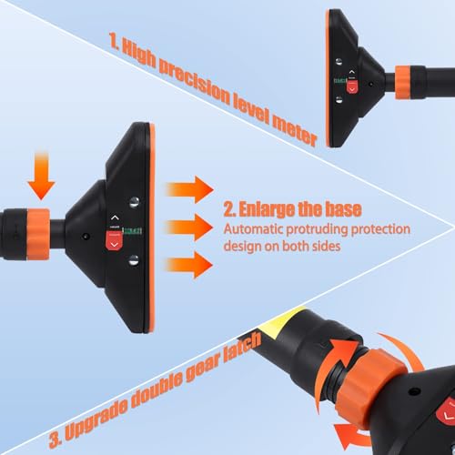 Pull Up Bar for Doorway, Strength Training Chin Up Bar with Level Meter and Adjustable Width No Screw Installation
