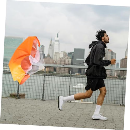 Toddmomy Resistance Running Parachute for Speed Training Adjustable Exercise Equipment for Adults Lightweight Nylon High Durability Suitable for Sprinting and Endurance Training