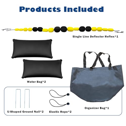 TNZMART Goalkeeper Soccer Football Agility Goalie Reflex Training Practice Drill Equipment Gear 9-13 FT