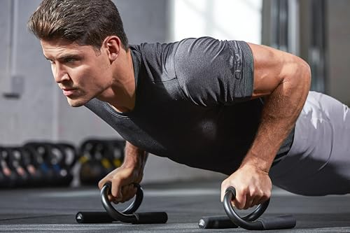 Adidas ADAC-12231 BLK Push Up Bar Strength Training