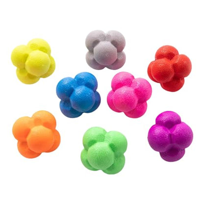 Training Reaction Balls with 6 Sides for Agility Trainer Speed Reaction Skills Hand Eye Coordination Agility Trainer