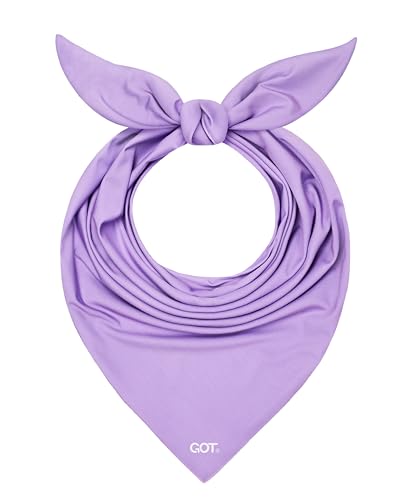 UPF 50+ Cooling Bandana for Men & Women - Thermoregulation, Moisture-Wicking, Sun Protection Bandana Neck Wraps - color: Purple