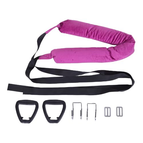 Hanging Fitness Waist Strap, Adjustable Double Hook Design, Leg Stretch Assist Strap Support Balance